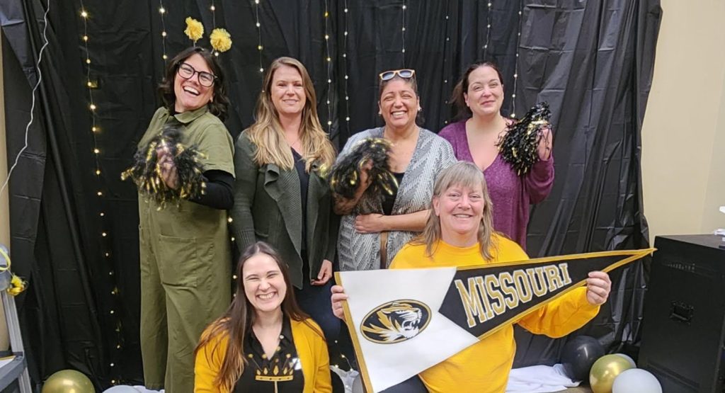 Members of our Support Services Team Celebrate at our Winter Meeting