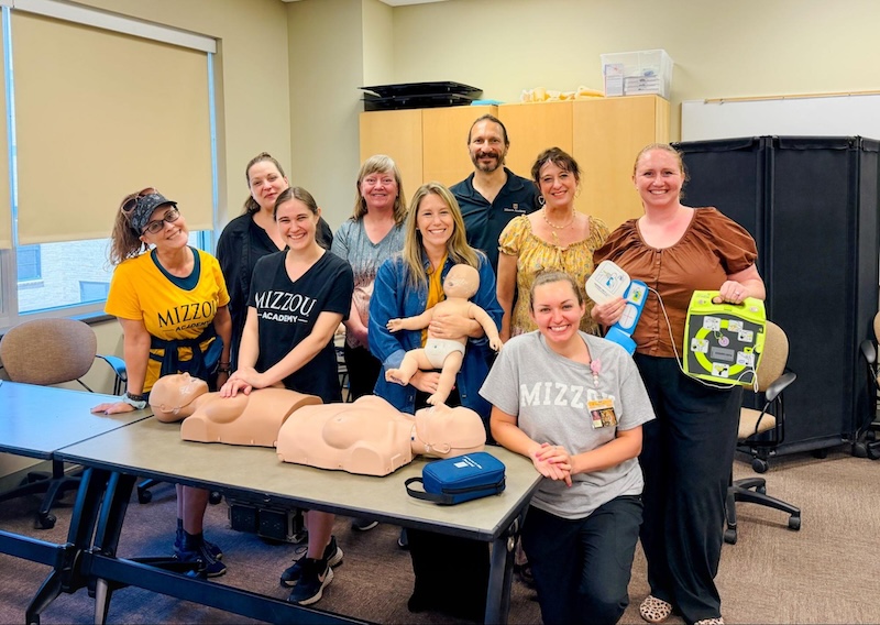 CPR and AED Class Participants