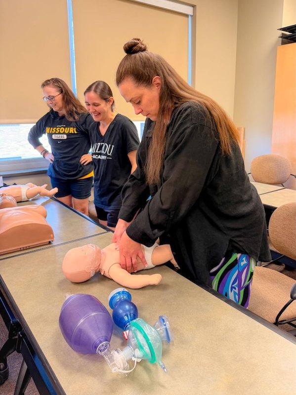 CPR and AED Class Participants