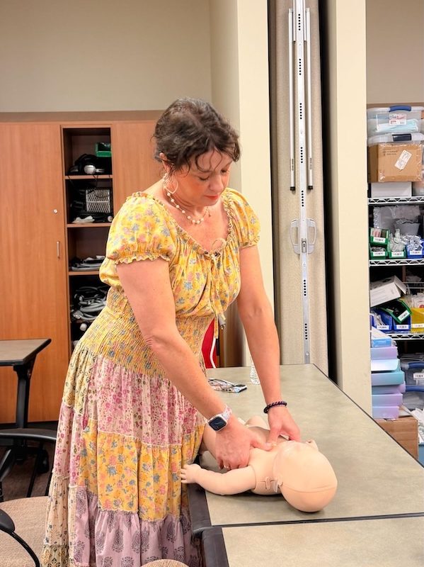 CPR and AED Class Participants